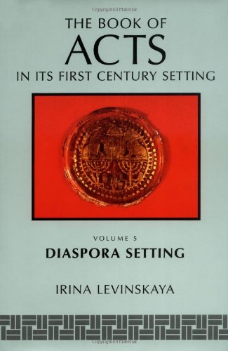 9780802824370: The Book of Acts in Its Diaspora Setting