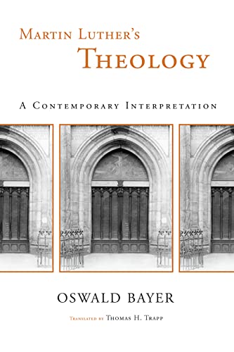 Beispielbild fr Martin Luther's Theology: A Contemporary Interpretation zum Verkauf von BooksRun