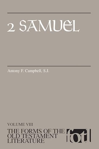 9780802828132: 2 Samuel: 8 (The Forms of the Old Testament Literature)