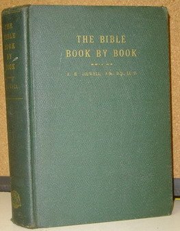 Stock image for The Bible book by book for sale by Irish Booksellers