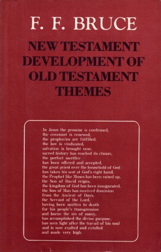 9780802833587: New Testament Development of Old Testament Themes