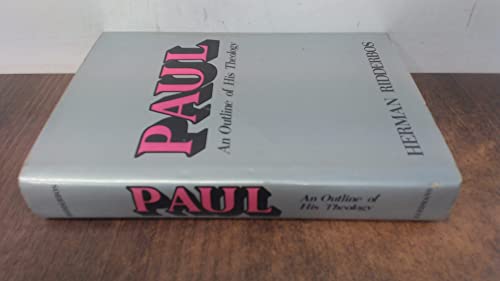 9780802834386: Paul: An Outline of His Theology (English and Dutch Edition)