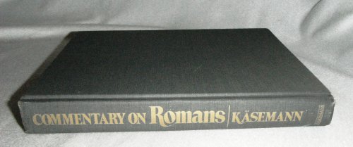 Beispielbild fr Commentary on Romans zum Verkauf von Solr Books