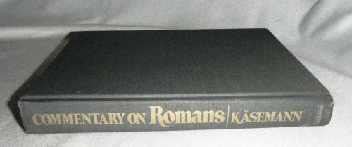 Imagen de archivo de Commentary on Romans a la venta por Books of the Smoky Mountains