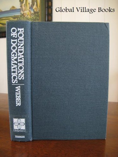 Beispielbild fr Foundations of Dogmatics, Vol. 1 zum Verkauf von Half Price Books Inc.