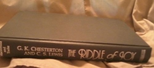 9780802836656: G.K. Chesterton and C.S. Lewis: The Riddle of Joy