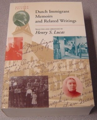 Stock image for Dutch Immigrant Memoirs and Related Writings (English and Dutch Edition) for sale by HPB-Diamond