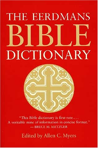 9780802842503: The Eerdmans Bible Dictionary