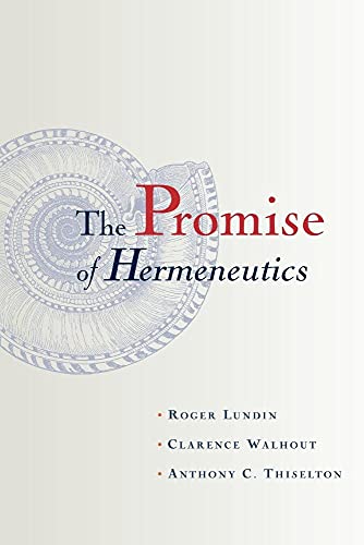 Stock image for The Promise of Hermeneutics for sale by Better World Books Ltd