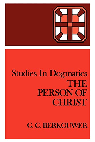 Imagen de archivo de Studies in Dogmatics: The Person of Christ a la venta por HPB-Red