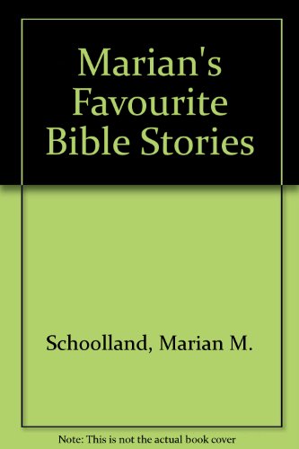 Imagen de archivo de Marian*s Favorite Bible Stories a la venta por Ed Buryn Books