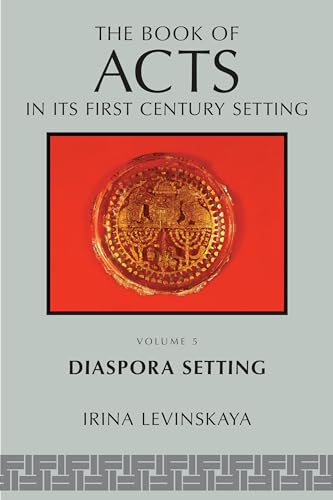 Stock image for The Books of acts in its First Century Setting, vol 5: Diaspora (The Book of Acts in Its First Century Setting (BAFCS)) for sale by Lucky's Textbooks