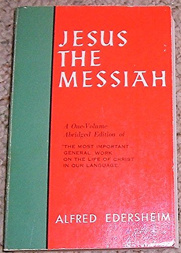 Beispielbild fr Jesus the Messiah zum Verkauf von ThriftBooks-Dallas