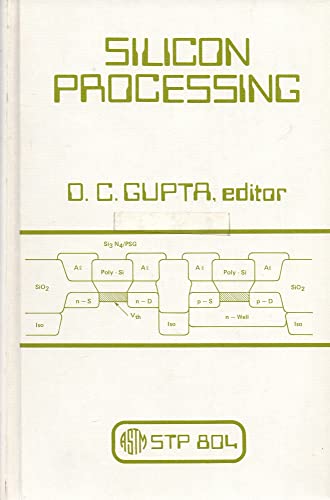 9780803102439: Silicon Processing (Astm Special Technical Publication)