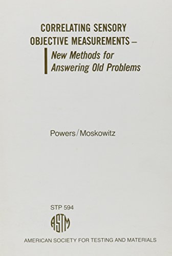Imagen de archivo de Correlating Sensory Objective Measurements (Stp 594) a la venta por Mythos Center Books