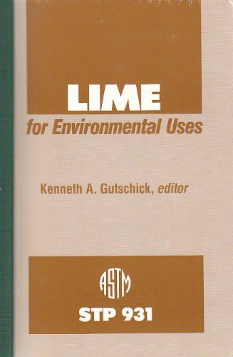 Imagen de archivo de Lime for Environmental Uses: A Symposium (Astm Special Technical Publication) a la venta por HPB-Red