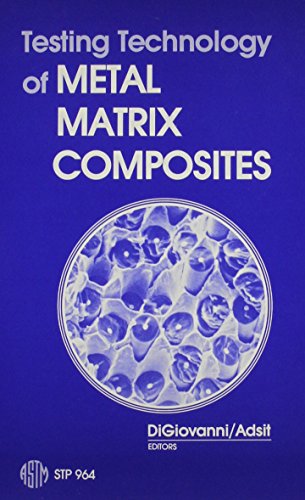 Stock image for Testing Technology of Metal Matrix Composites. STP 964 for sale by Zubal-Books, Since 1961