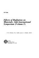 9780803112667: Effects of Radiation on Materials: 14th International Symposium (Astm Special Technical Publication)