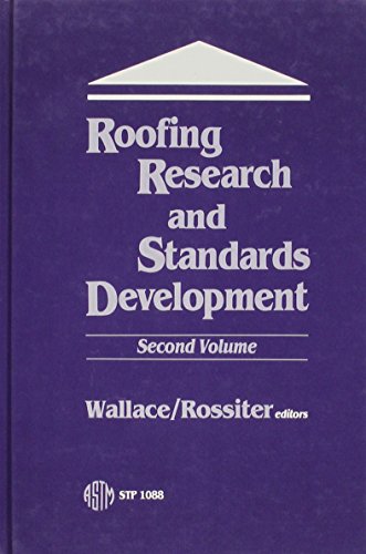 Beispielbild fr Roofing Research and Standards Development Vol. 2 zum Verkauf von Better World Books