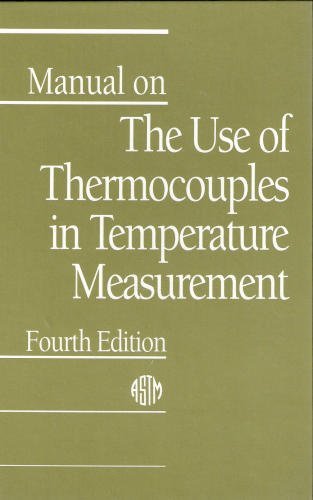 9780803114661: Manual on the use of thermocouples in temperature measurement