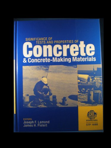 9780803133679: Significance of Tests and Properties of Concrete and Concrete-Making Materials