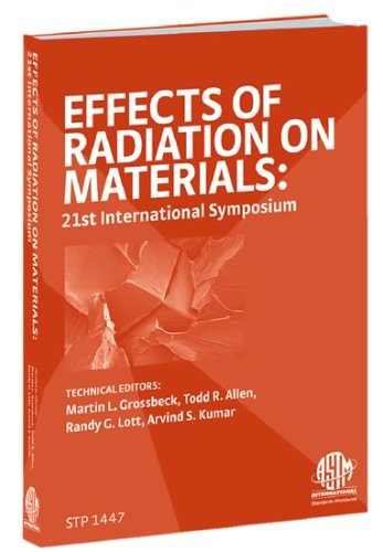 Stock image for Effects of Radiation on Materials: 21st Symposium for sale by books4u31