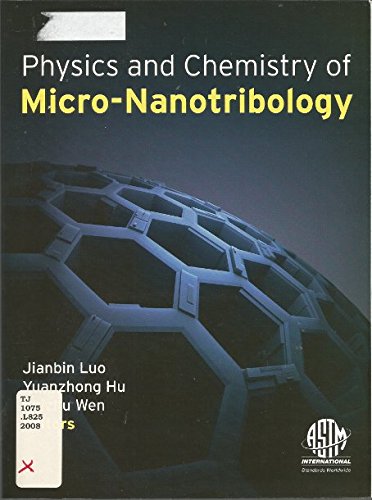 Imagen de archivo de Physics and Chemistry of Micro-Nanotribology a la venta por Basi6 International