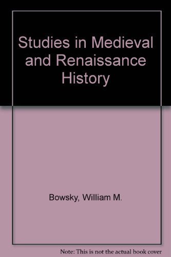 9780803206601: Studies in Medieval and Renaissance History