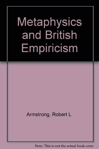 9780803207509: Metaphysics and British Empiricism
