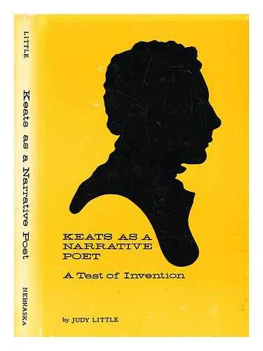 Imagen de archivo de Keats as a Narrative Poet: A Test of Invention a la venta por mountain