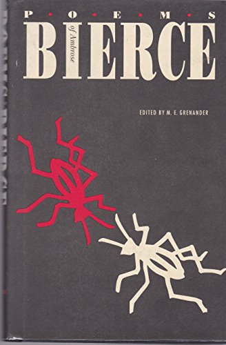Imagen de archivo de Poems Of Ambrose Bierce. a la venta por Tacoma Book Center