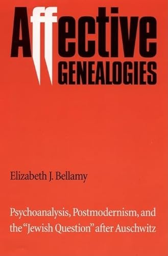 

Affective Genealogies: Psychoanalysis, Postmodernism, and the "Jewish Question" after Auschwitz