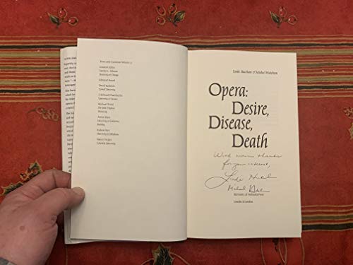 Imagen de archivo de Opera : Desire, Disease, Death a la venta por Better World Books
