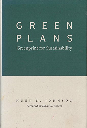 Beispielbild fr Green Plans : Greenprint for Sustainability zum Verkauf von Better World Books