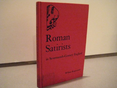 9780803227101: Roman Satirists in Seventeenth-century England