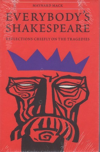 Imagen de archivo de Everybody's Shakespeare: Reflections Chiefly on the Tragedies a la venta por A New Leaf Used Books