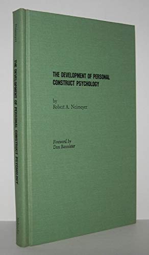 Imagen de archivo de The Development of Personal Construct Psychology a la venta por Better World Books