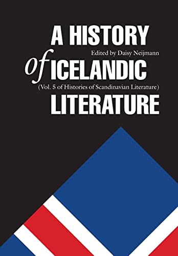 Imagen de archivo de A History of Icelandic Literature (Histories of Scandinavian Literature) a la venta por Midtown Scholar Bookstore