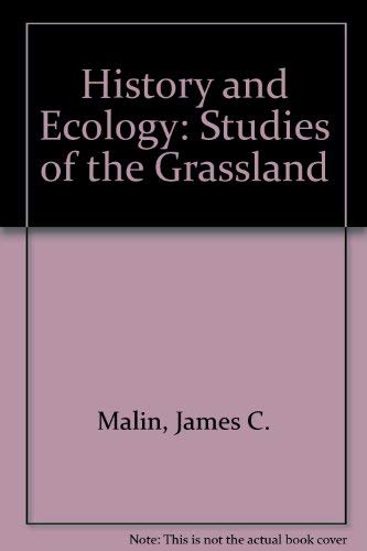 Stock image for History and Ecology: Studies of the Grassland for sale by Solr Books
