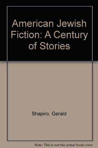 Stock image for American Jewish Fiction : A Century of Stories for sale by Better World Books
