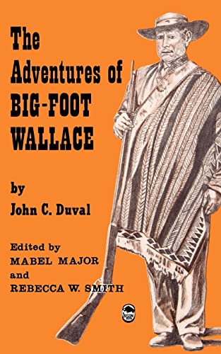 Beispielbild fr The Adventures of Big-Foot Wallace zum Verkauf von WorldofBooks