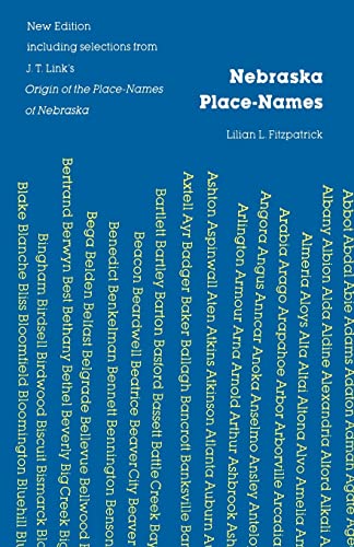 Stock image for Nebraska Place-Names for sale by HPB-Emerald