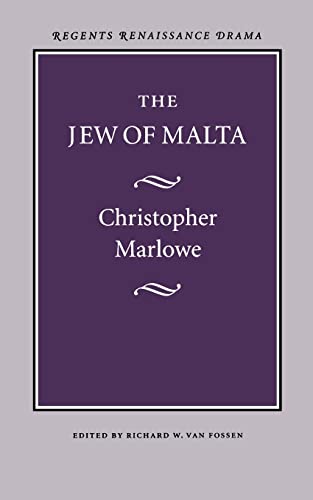 Imagen de archivo de The Jew of Malta (Regents Renaissance Drama) a la venta por Wonder Book