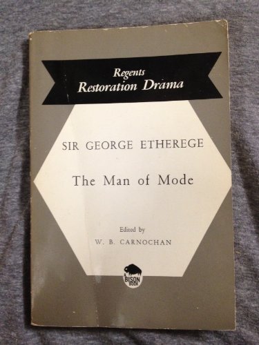 Imagen de archivo de The Man of Mode (Regents Restoration Drama) a la venta por Wonder Book