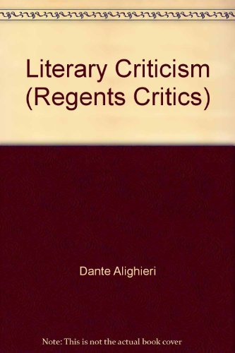 Literary Criticism of Dante Alighieri