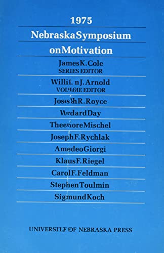 Beispielbild für Nebraska Symposium on Motivation, 1975 zum Verkauf von Hippo Books