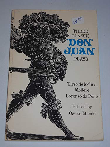 Stock image for Three Classic Don Juan Plays (Bison Book) for sale by The Yard Sale Store