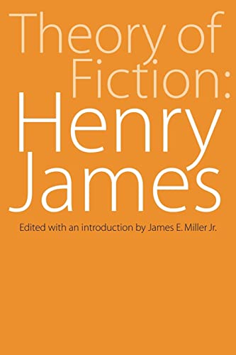 9780803257474: Theory of Fiction: Henry James