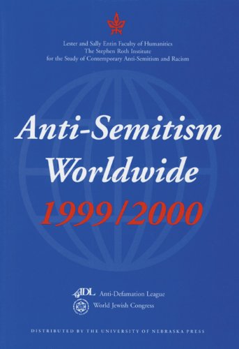 Anti-Semitism Worldwide, 1999/2000. - Stephen, Roth Institute