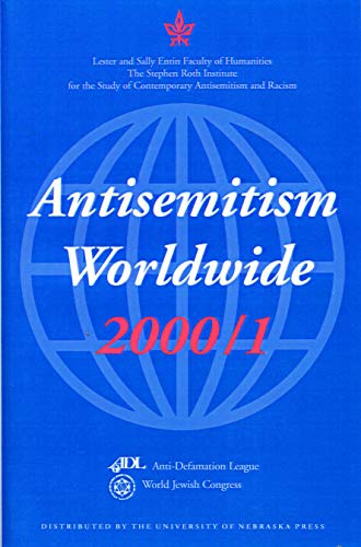 Stock image for Antisemitism Worldwide, 2000/1 for sale by SecondSale